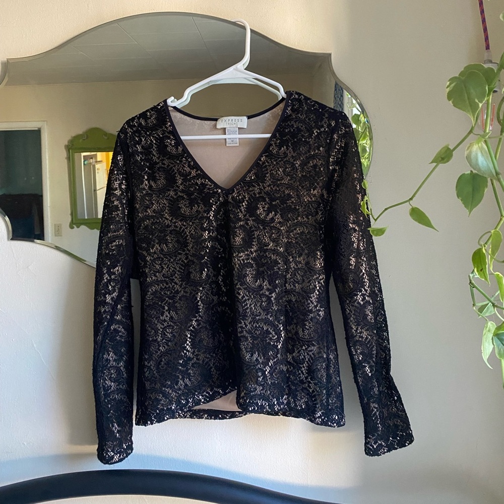 90’s lace top